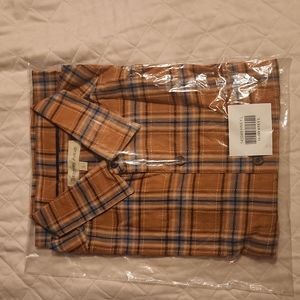 Territory Ahead Desert Horizon Pickstitch Plaid Short Sleeve Shirt